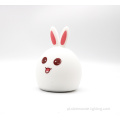 Sensor de toque Soft Silicone Bunny Led Lamp Light